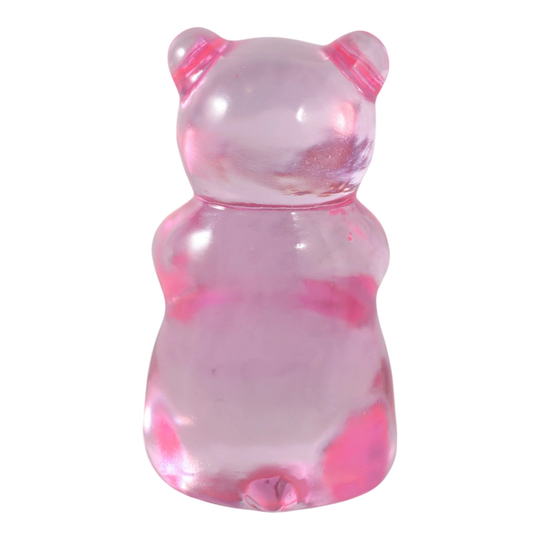 Pink Resin Happy Gummy Bear