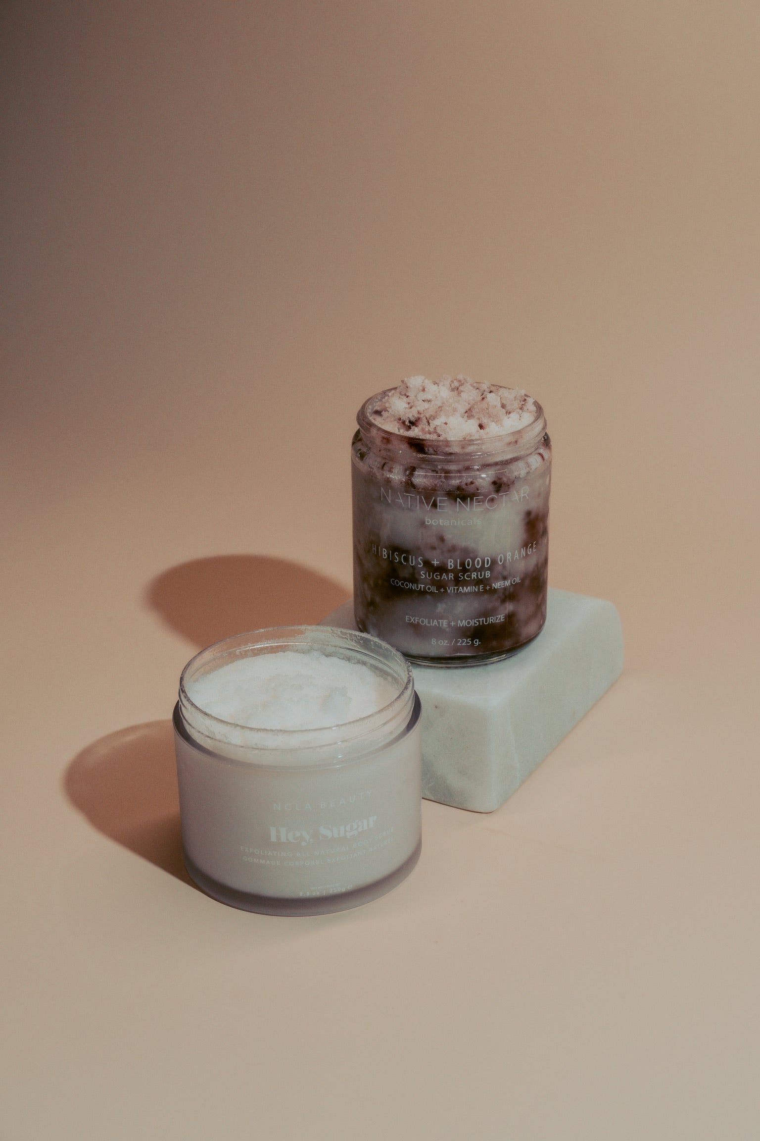 Hibiscus + Blood Orange Sugar Scrub