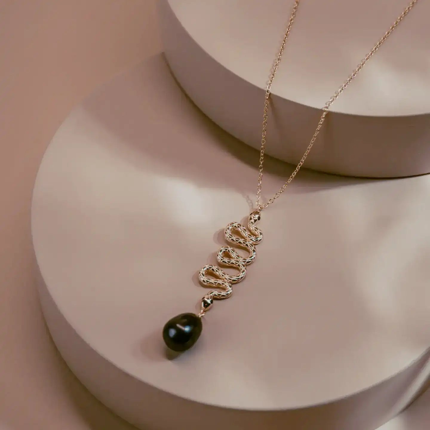 Serpent Drop Necklace