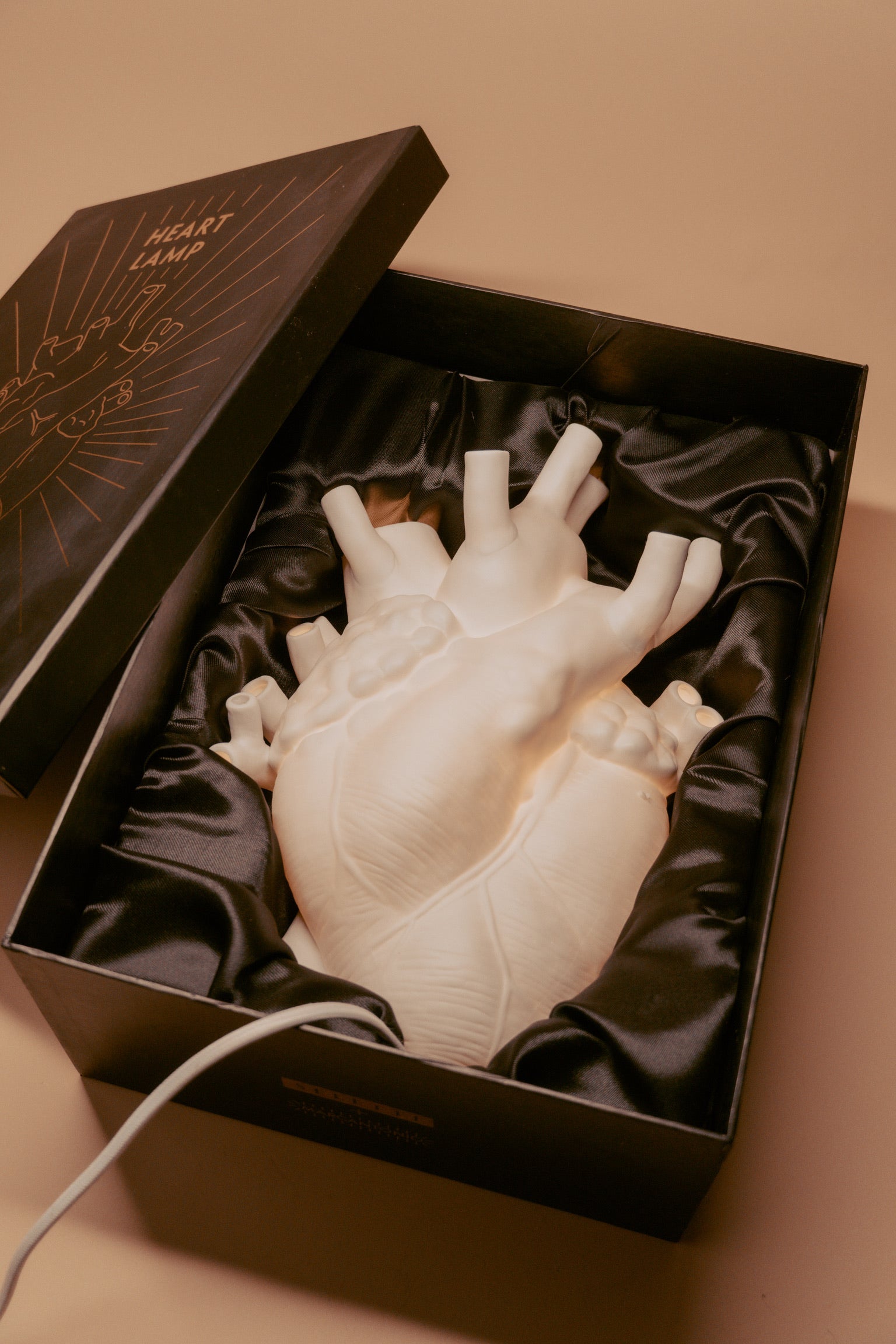 Love In Bloom Heart Lamp