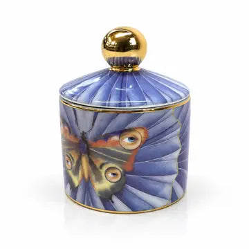 Ceramic Lidded Jar - Gilded Metamorph