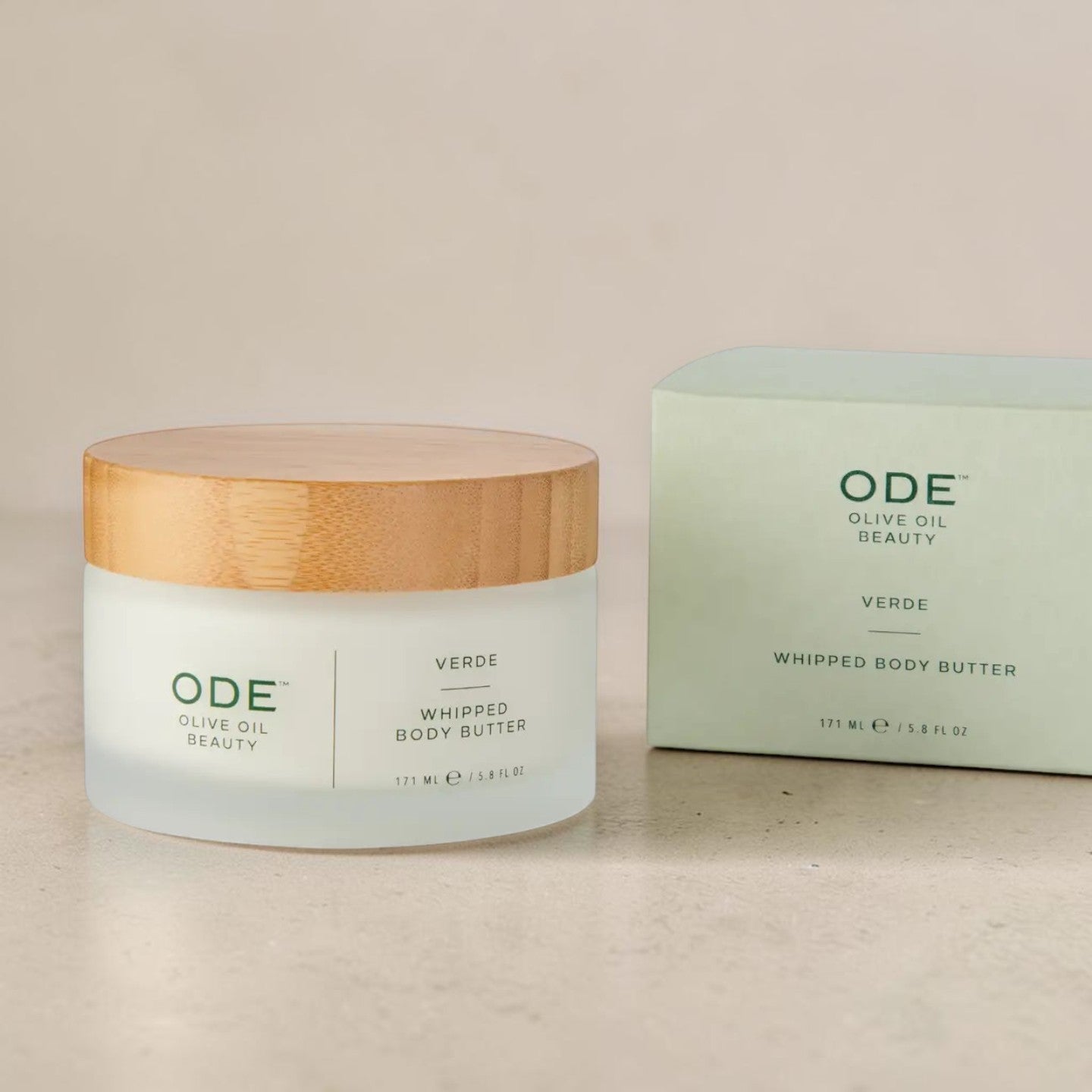 Ode Olive Oil Beauty Whipped Body Butter - Verde 5.8 Fl oz
