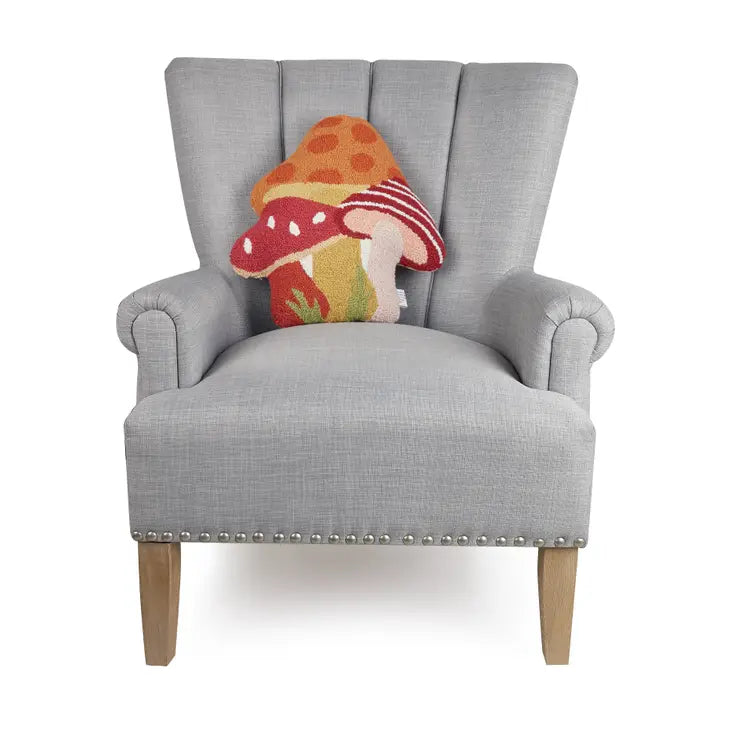 Cutie Mushrooms Shaped Hook Pillow