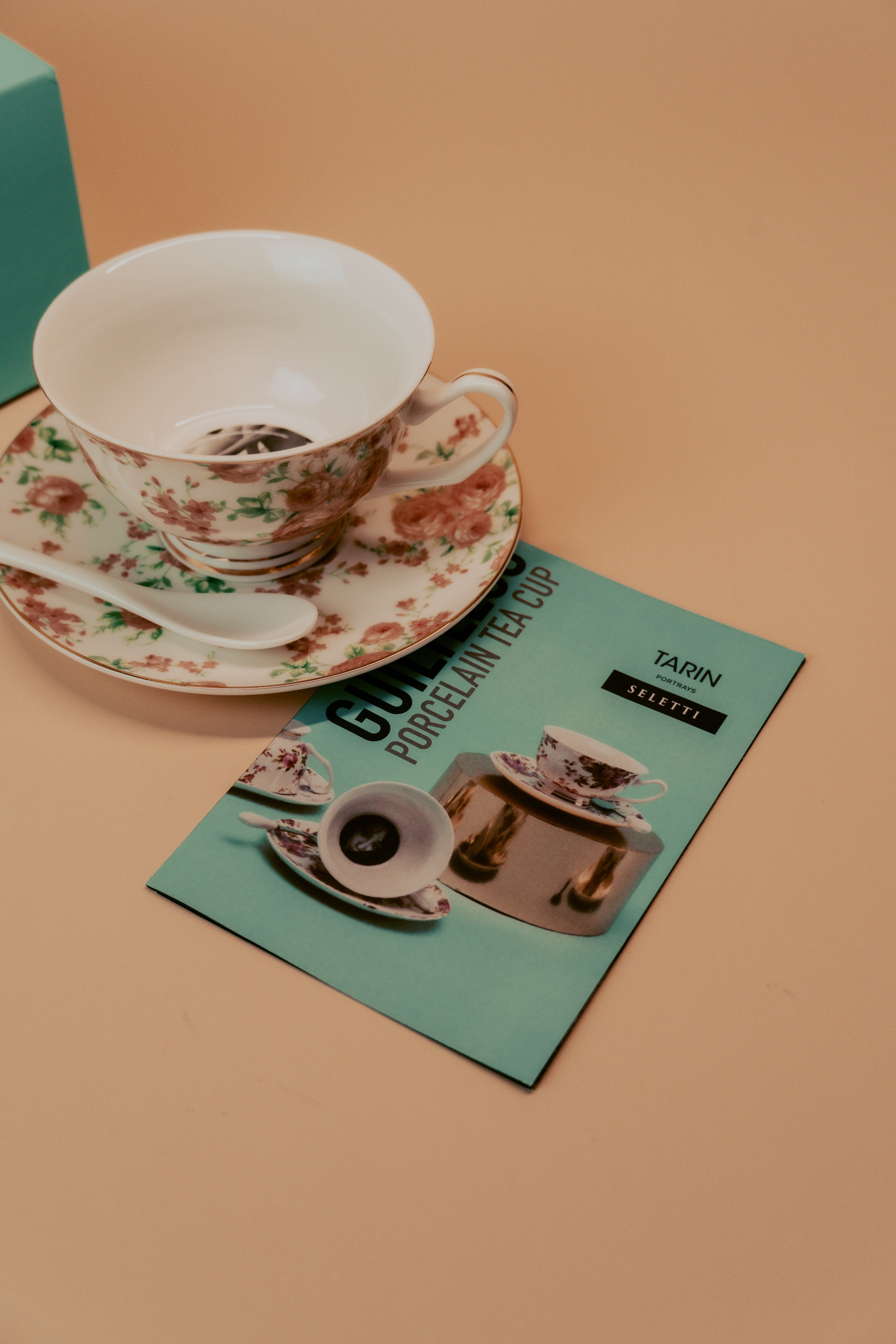 Lady Tarin Rose Teacup & Saucer Sets