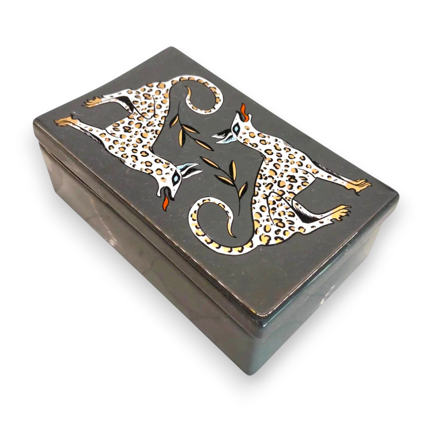 Twin Hunters Ceramic Box