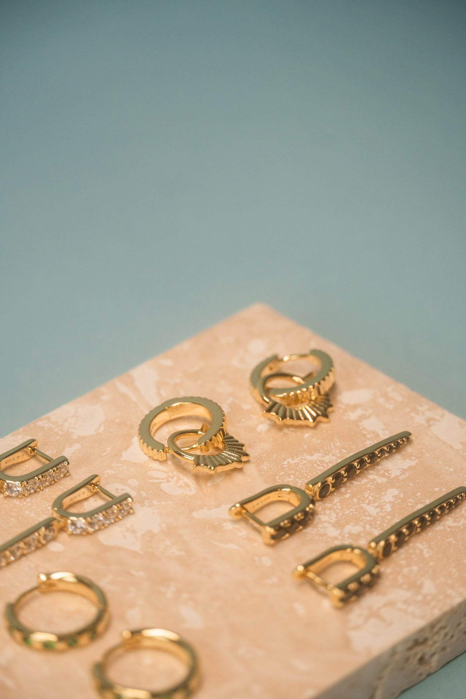 Solaris Hoop Earrings
