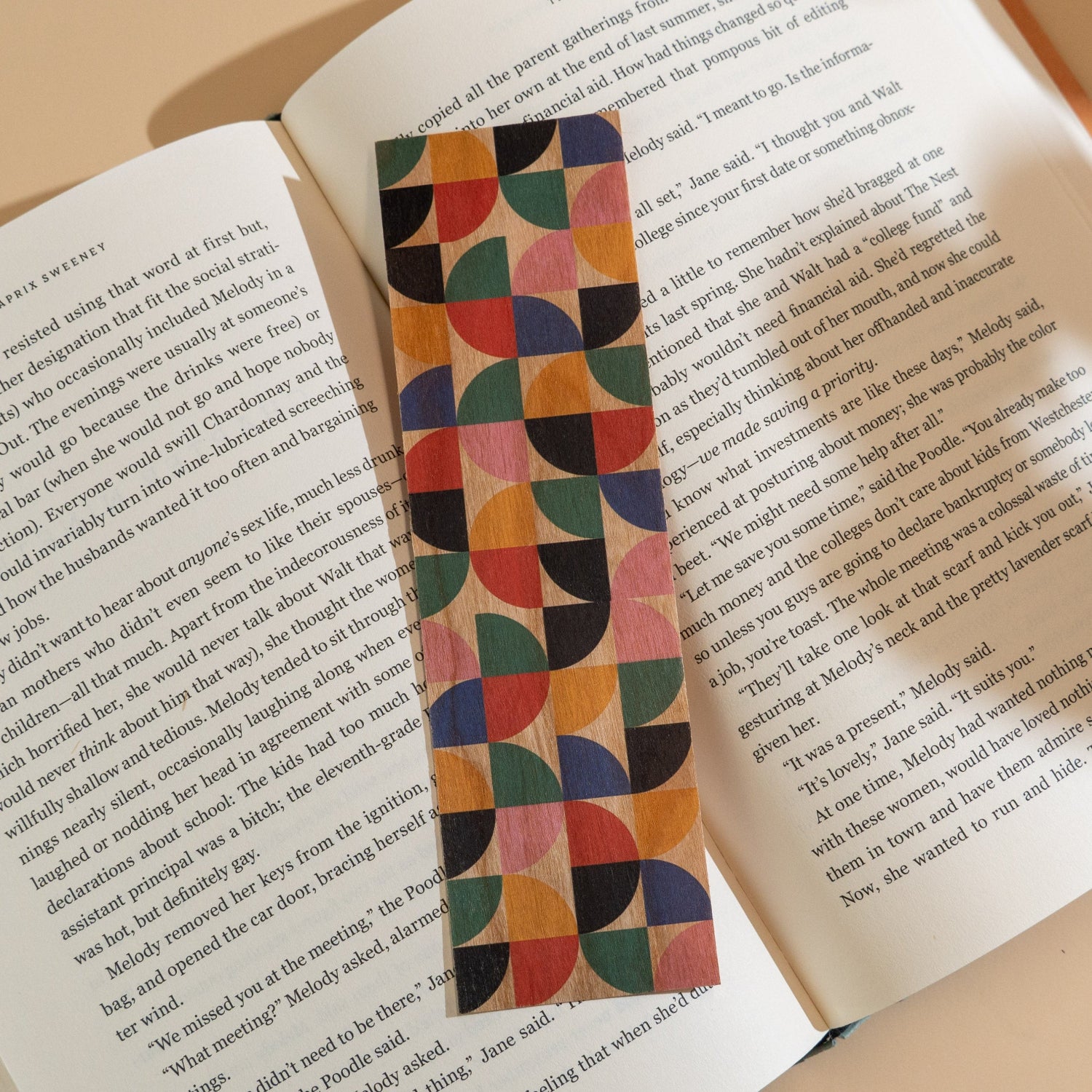 Wood Bookmark - Prismatica