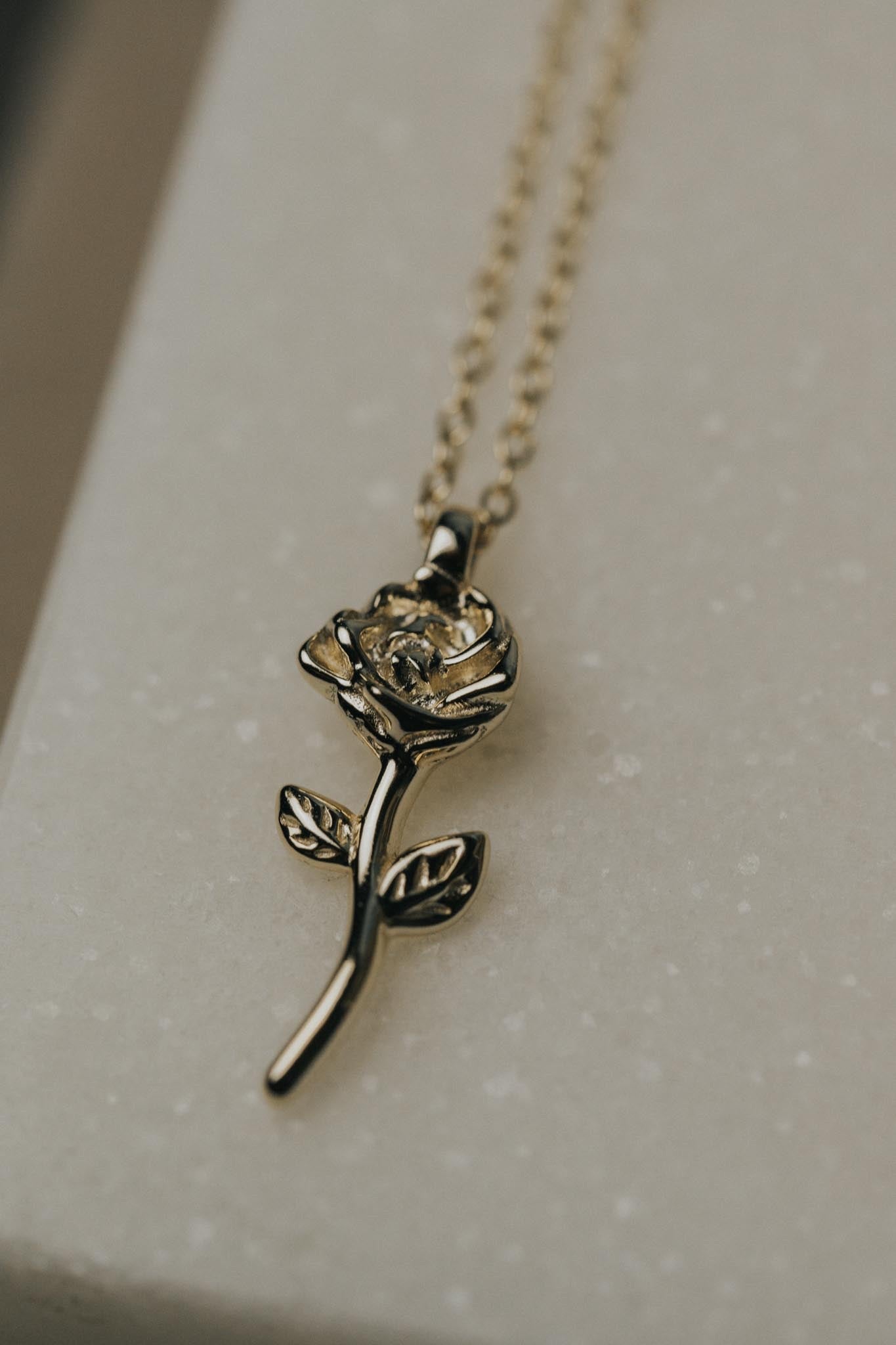 Sadie's Rose Necklace