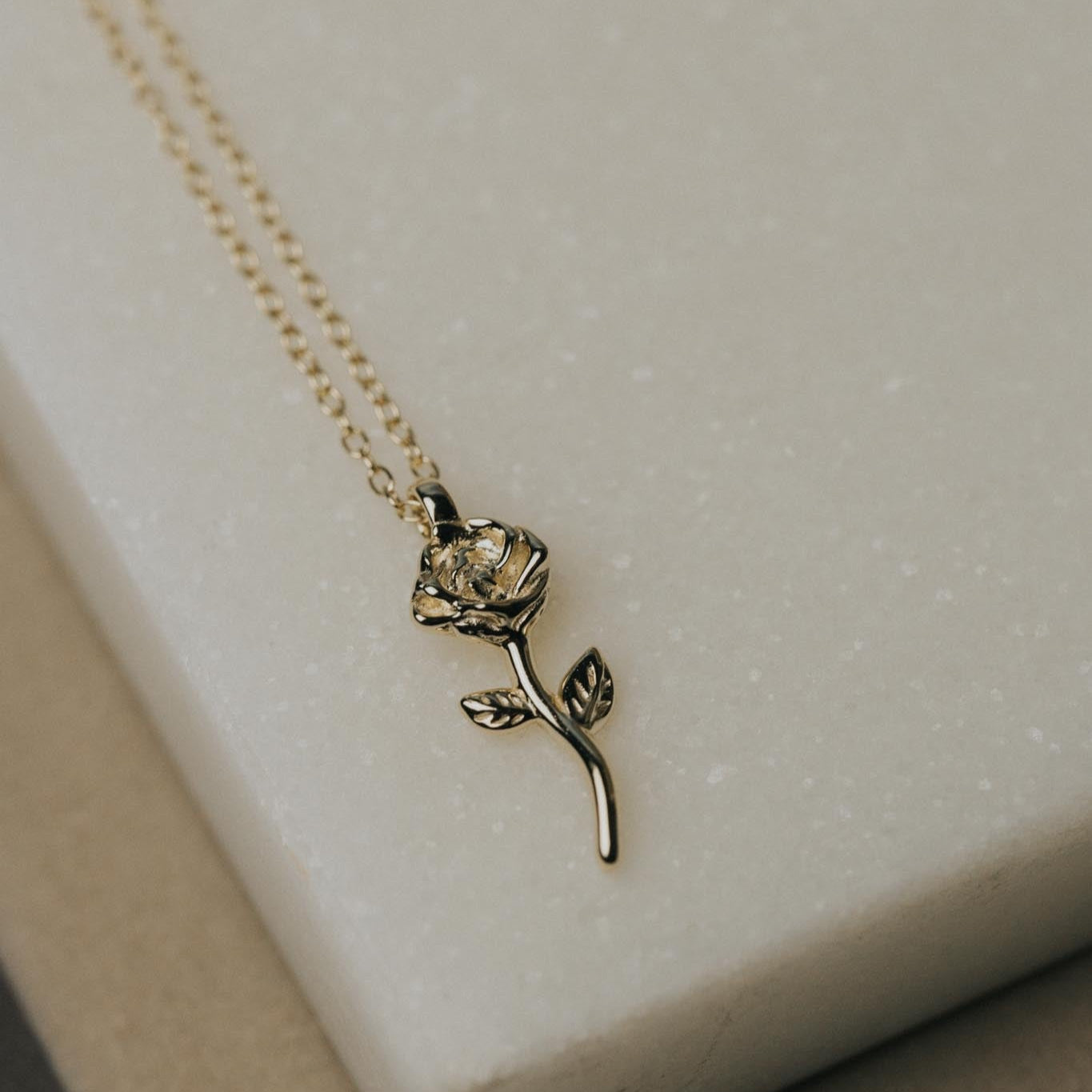 Sadie's Rose Necklace