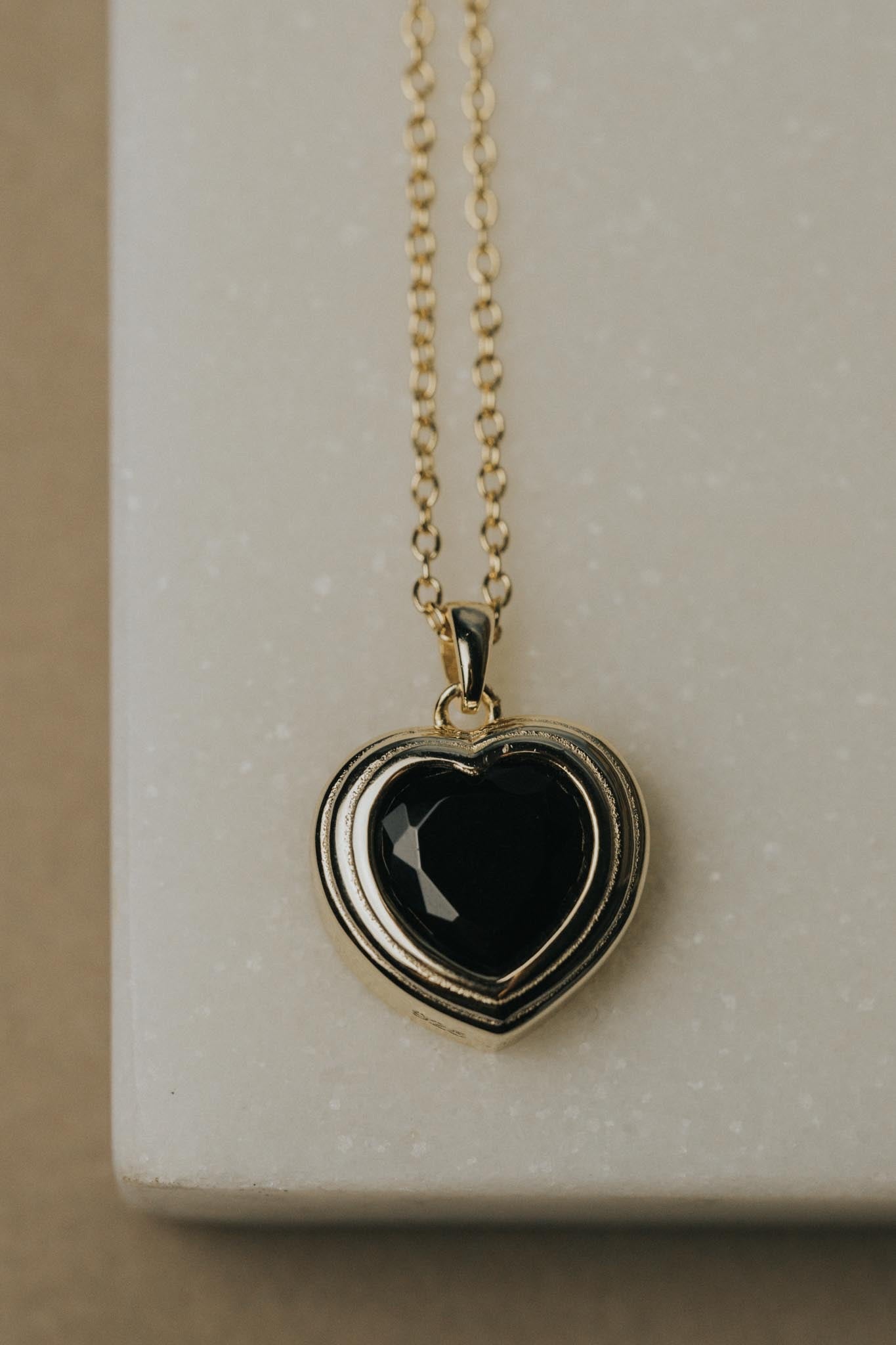 Dark Heart Necklace