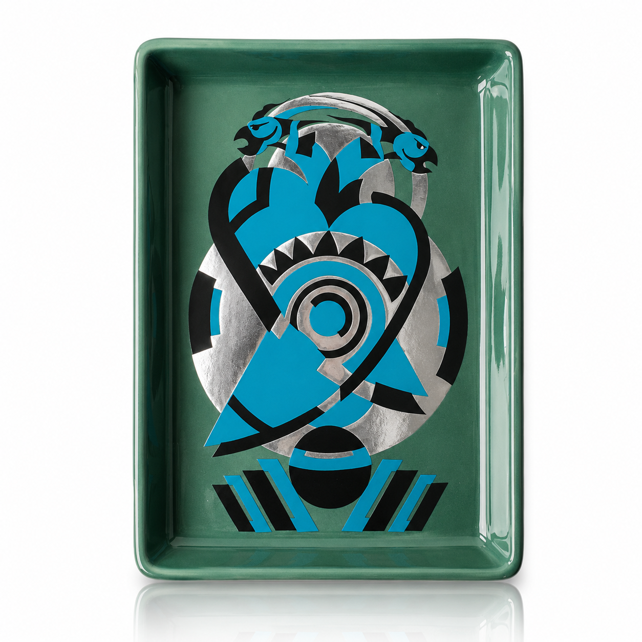 Deco Ceramic Tray – Two Birds