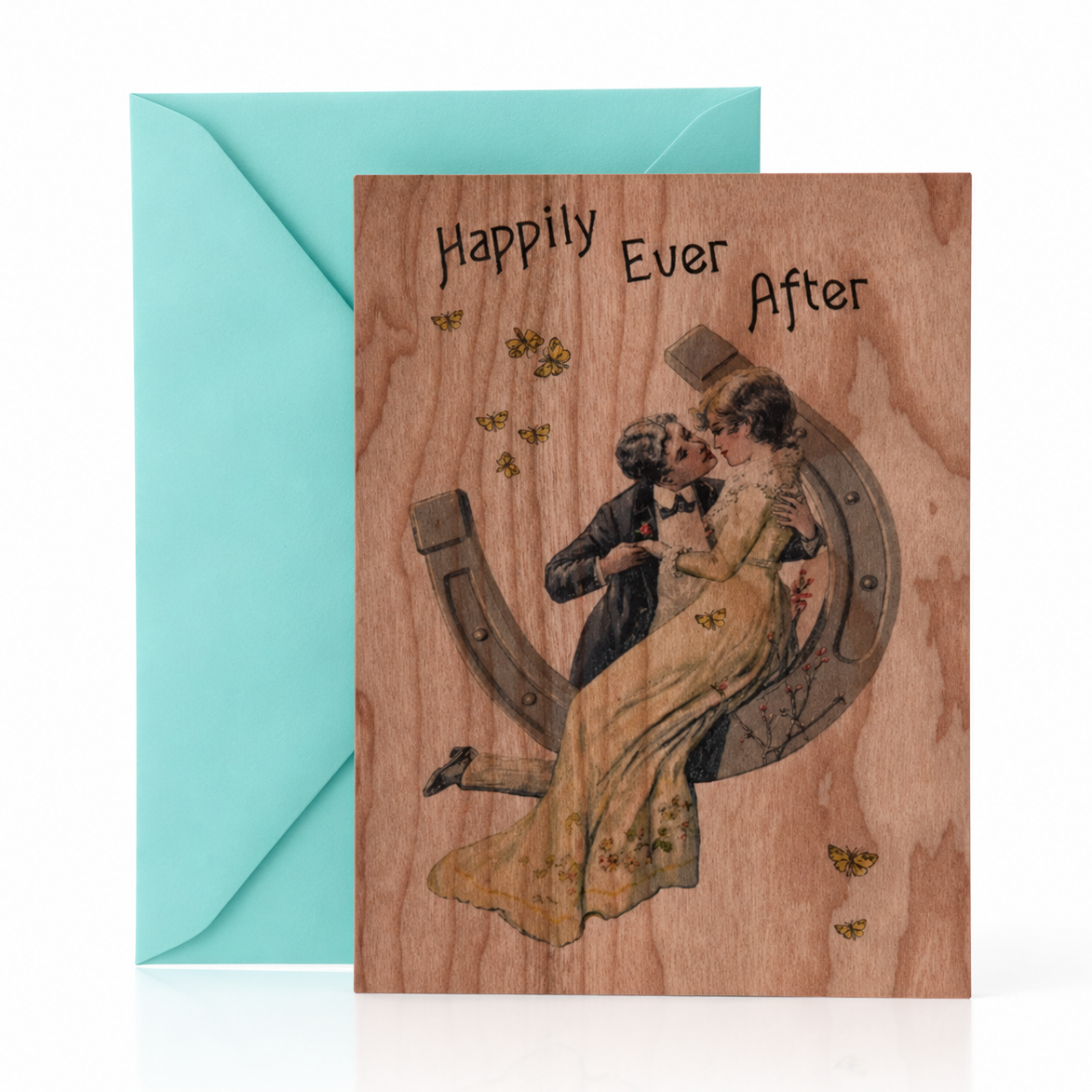 wood card