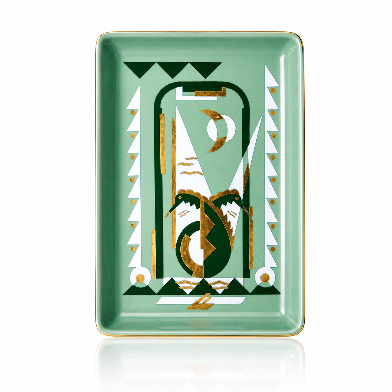 Deco Ceramic Tray – Seahorse
