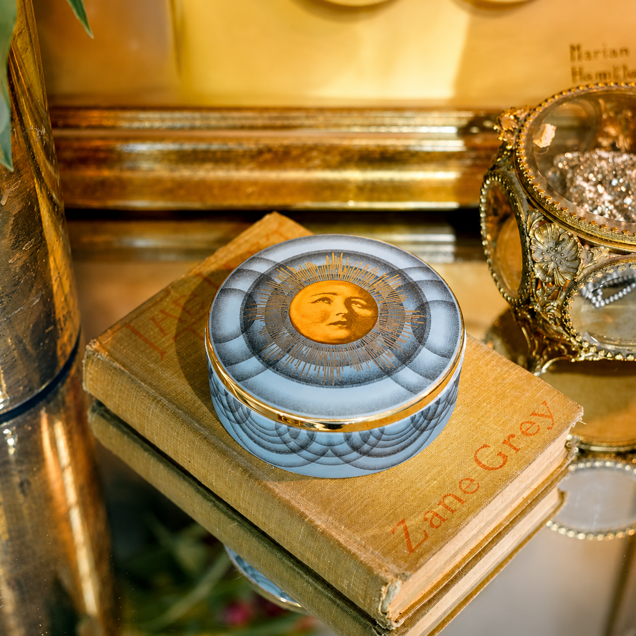 Ceramic Trinket Box - Cosmic Rising
