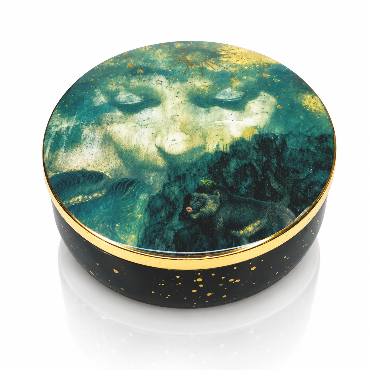 Ceramic Trinket Box - She Dreams