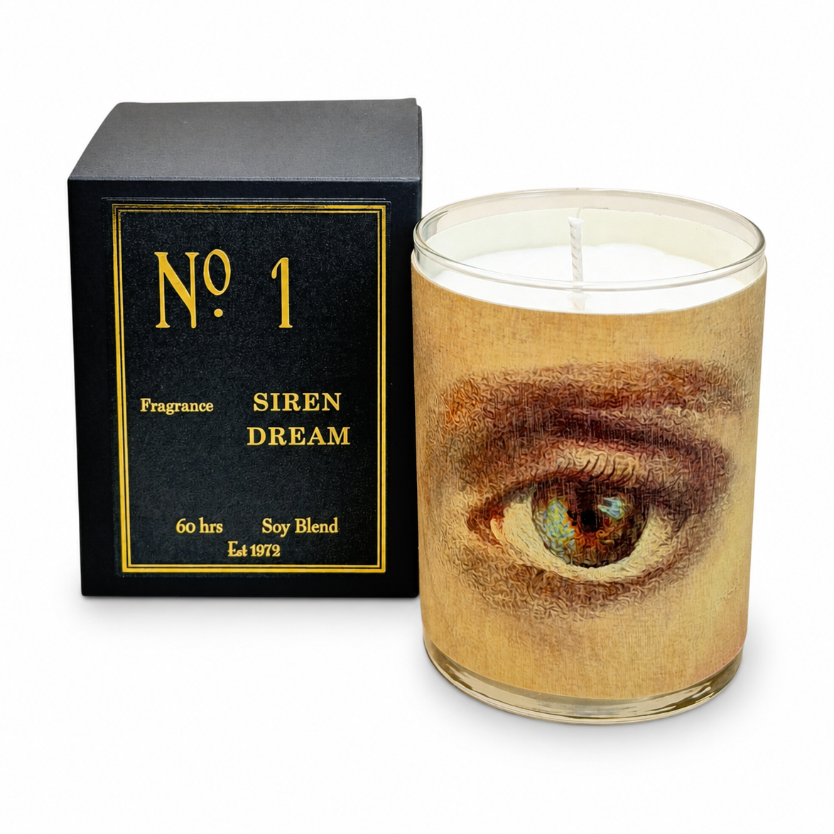 No 2 Siren Dream Wood Wrapped Candle
