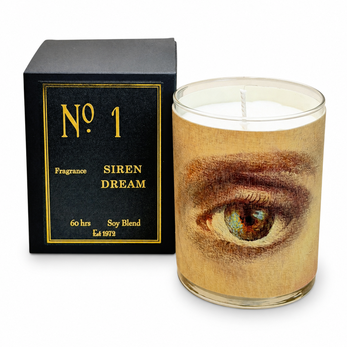 No 2 Siren Dream Wood Wrapped Candle