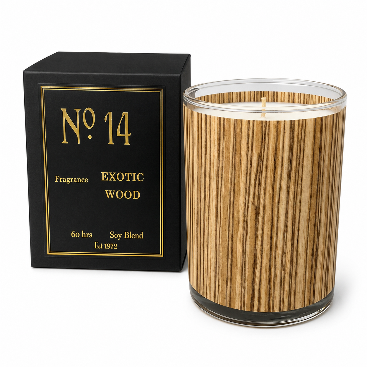 No. 14 Exotic Wood Candle