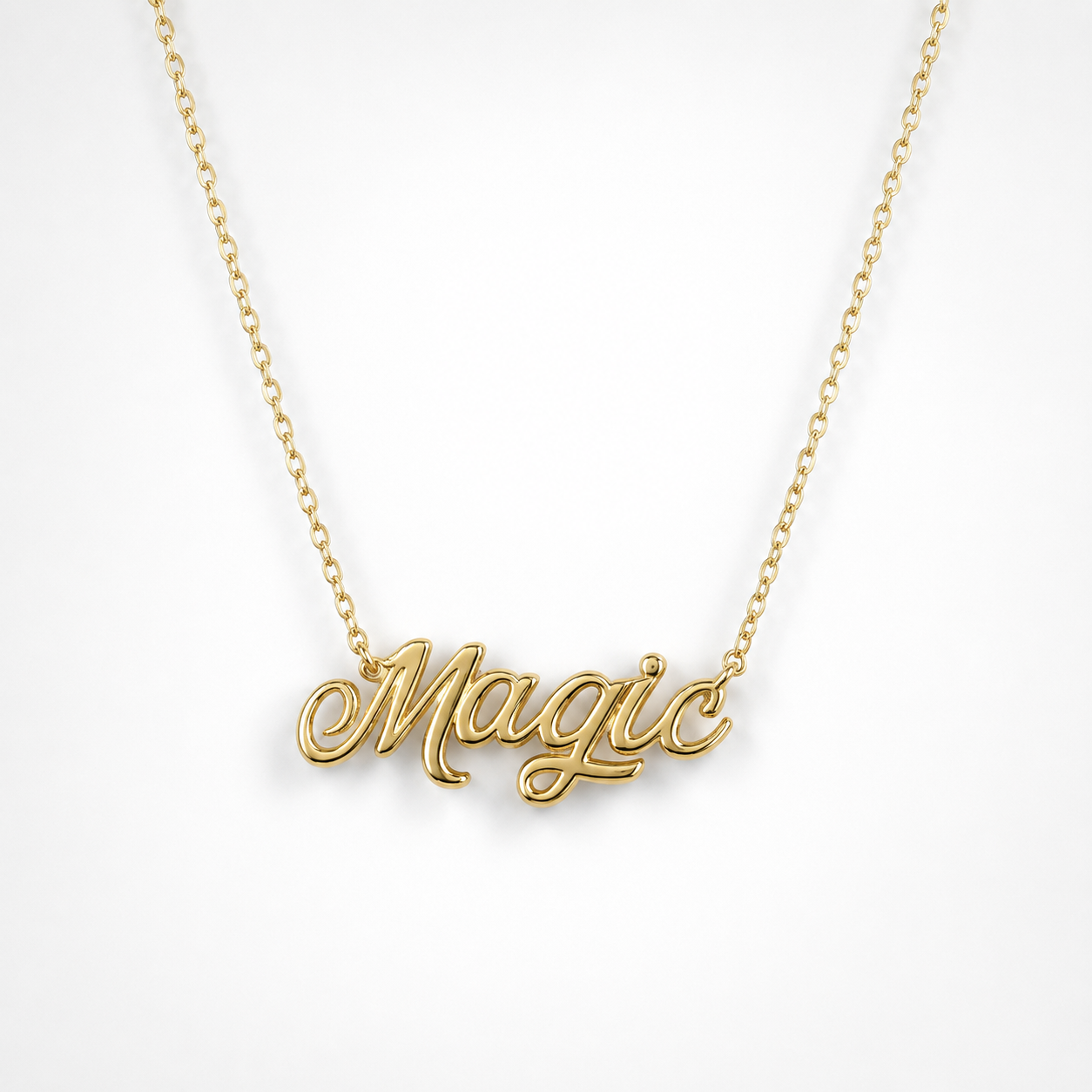Magic Script Necklace