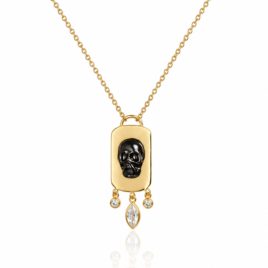 Vanitas Medallion Pendant