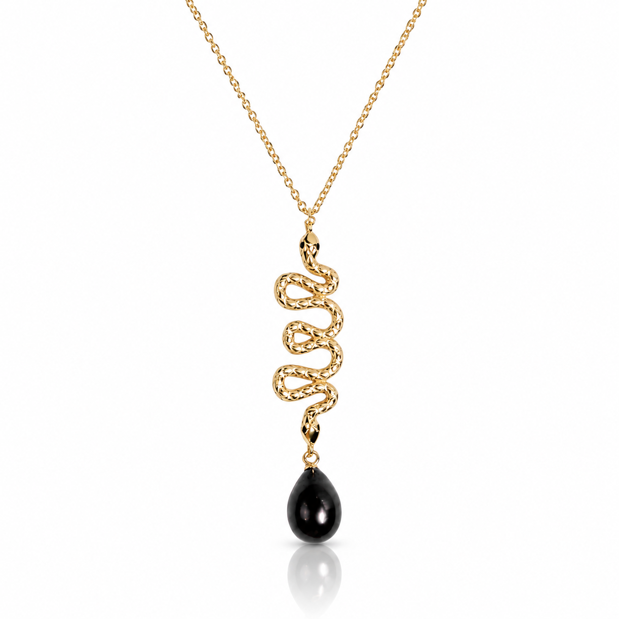 Serpent Drop Necklace