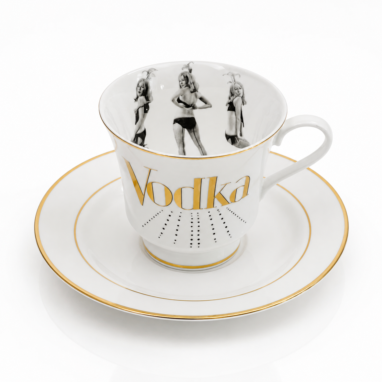 Tea Cup and Saucer - Vodka