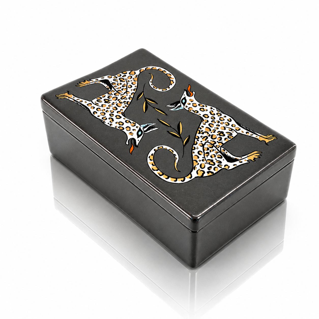Twin Hunters Ceramic Box
