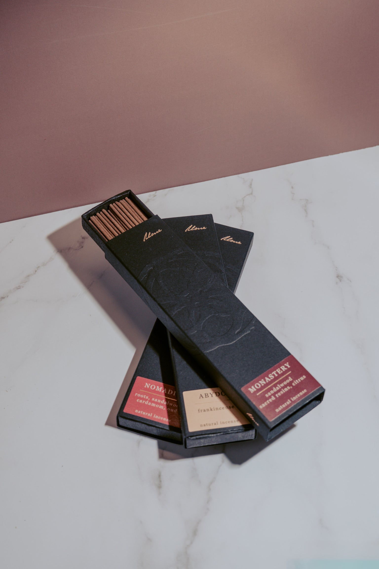 Monastery Sacred Sandalwood & Citrus Natural Incense Sticks