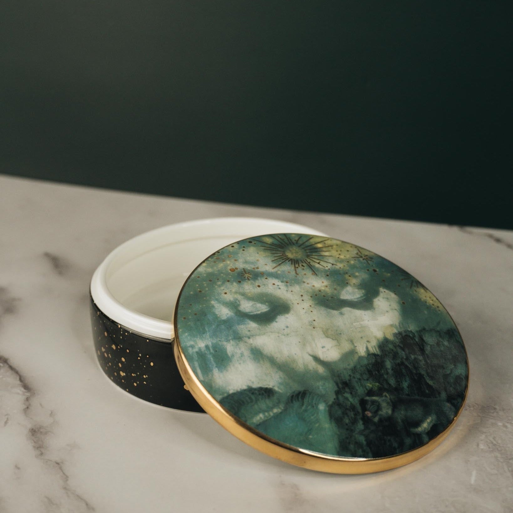 Ceramic Trinket Box - She Dream