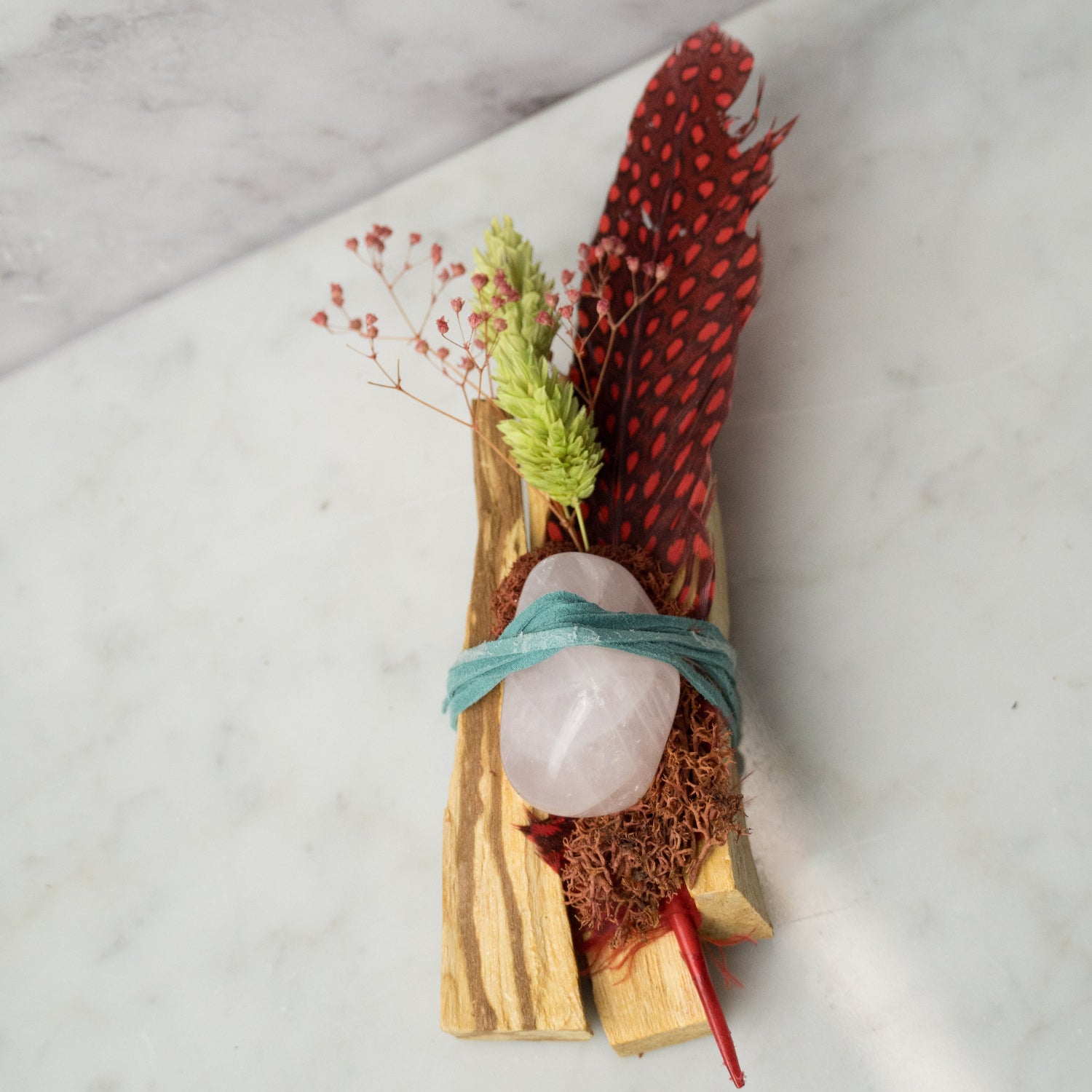 Palo Santo Bundle with Gemstones