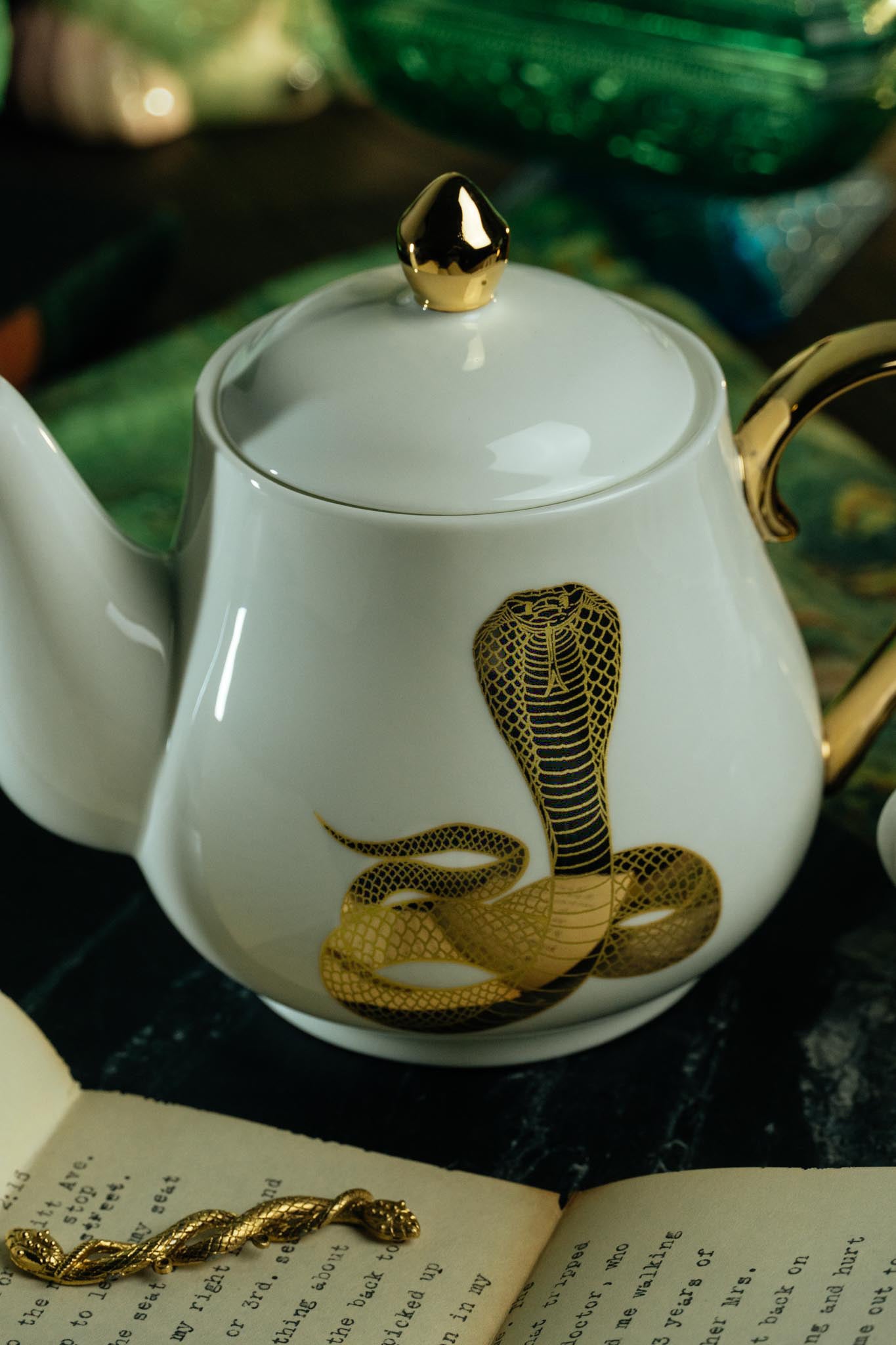 Cobra Tea Pot