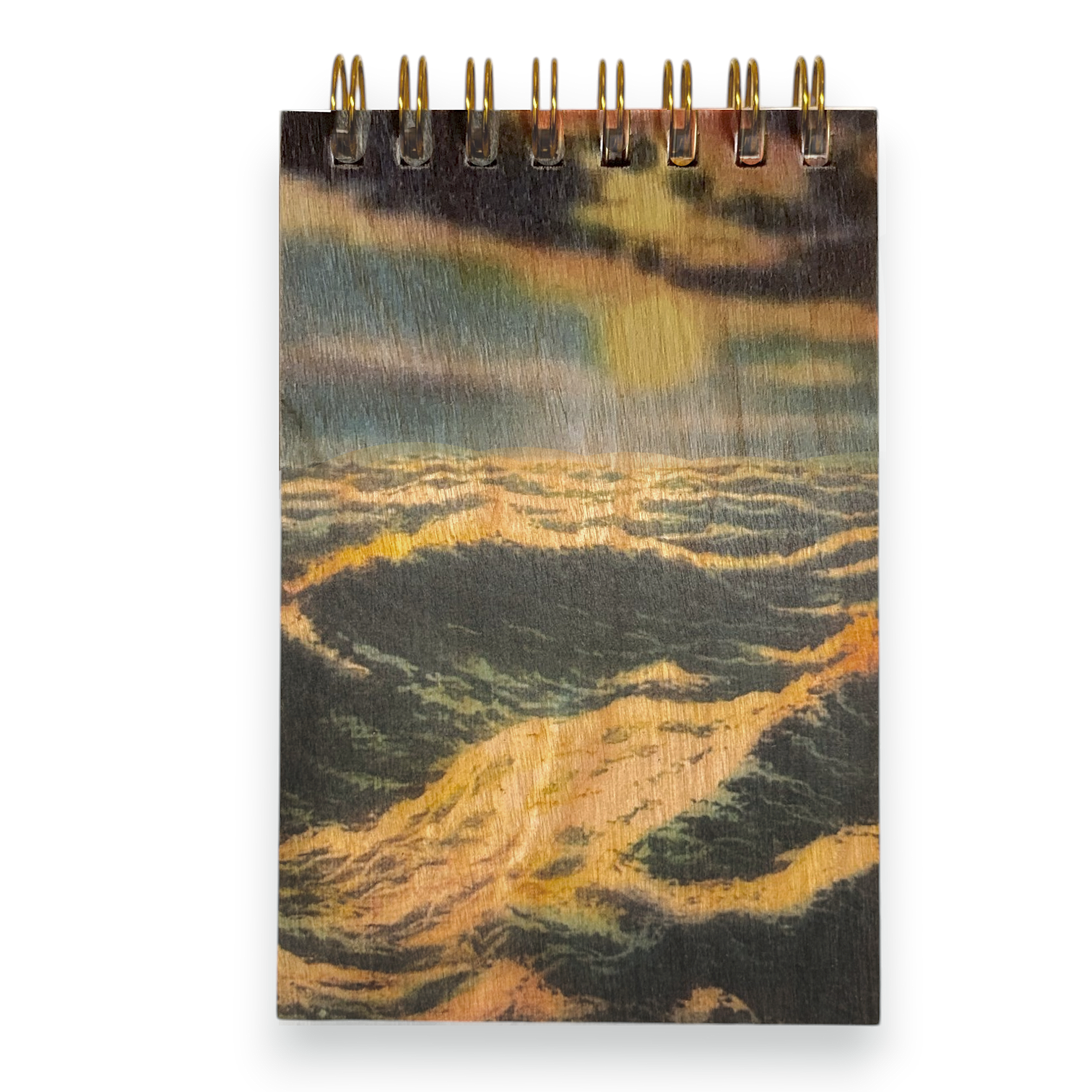 Wood Notepad Storm