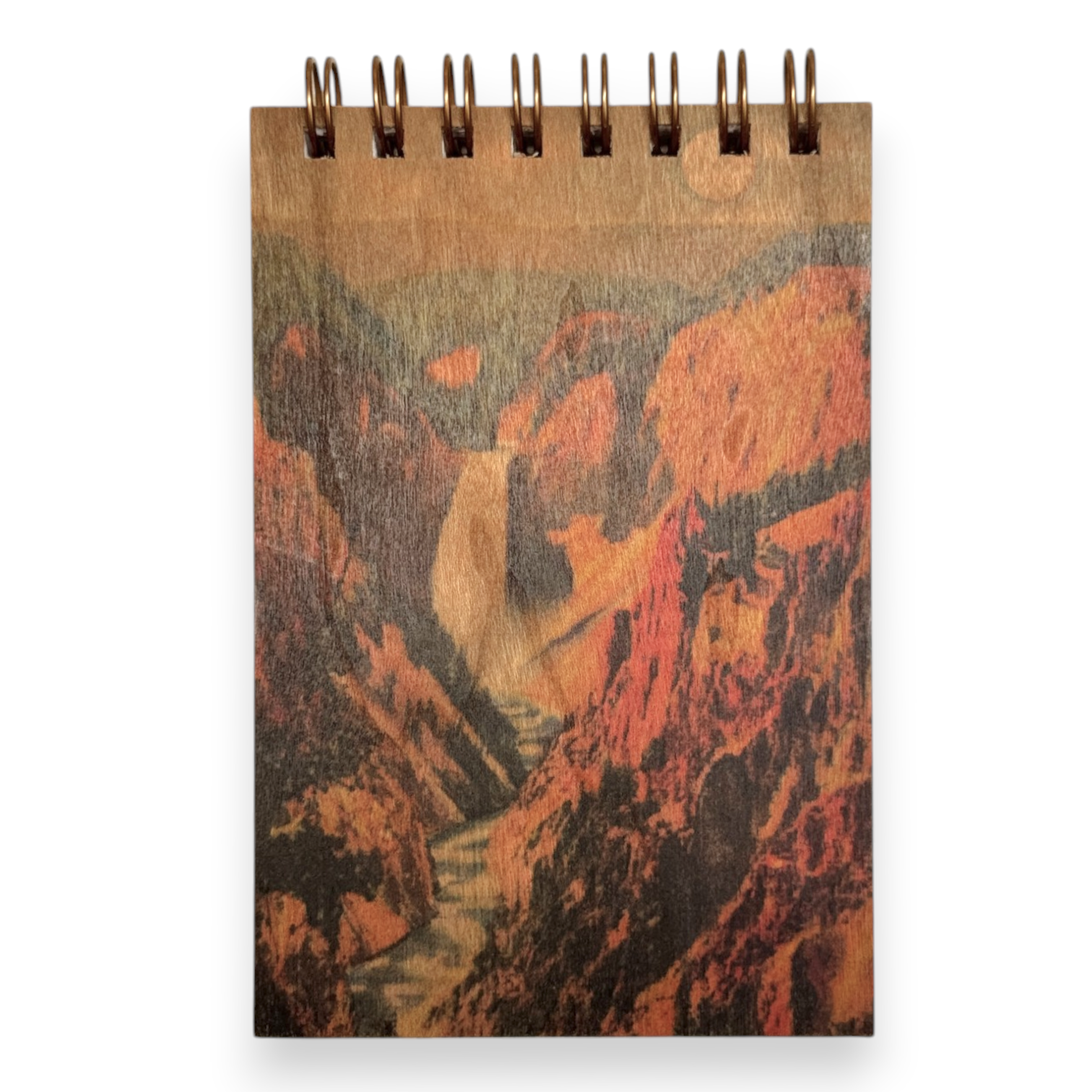 Wood Notepad Canyons