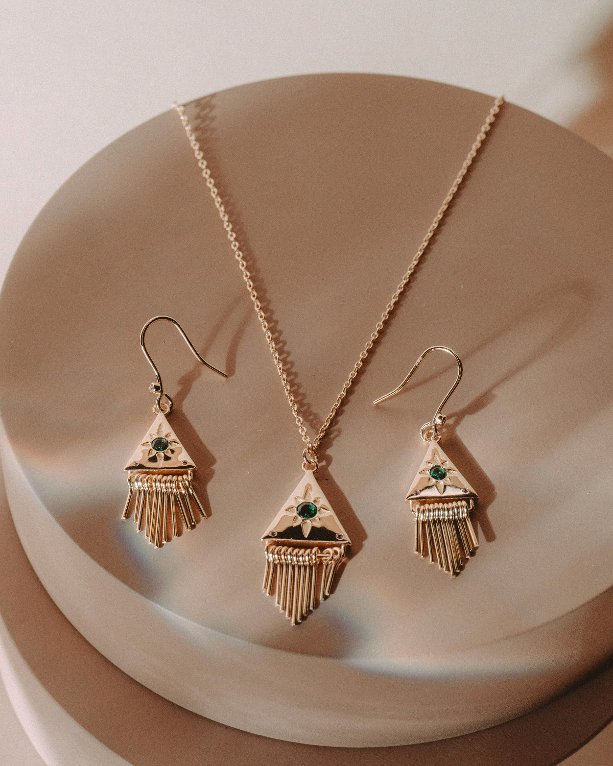 Etruscan Fringe Earrings
