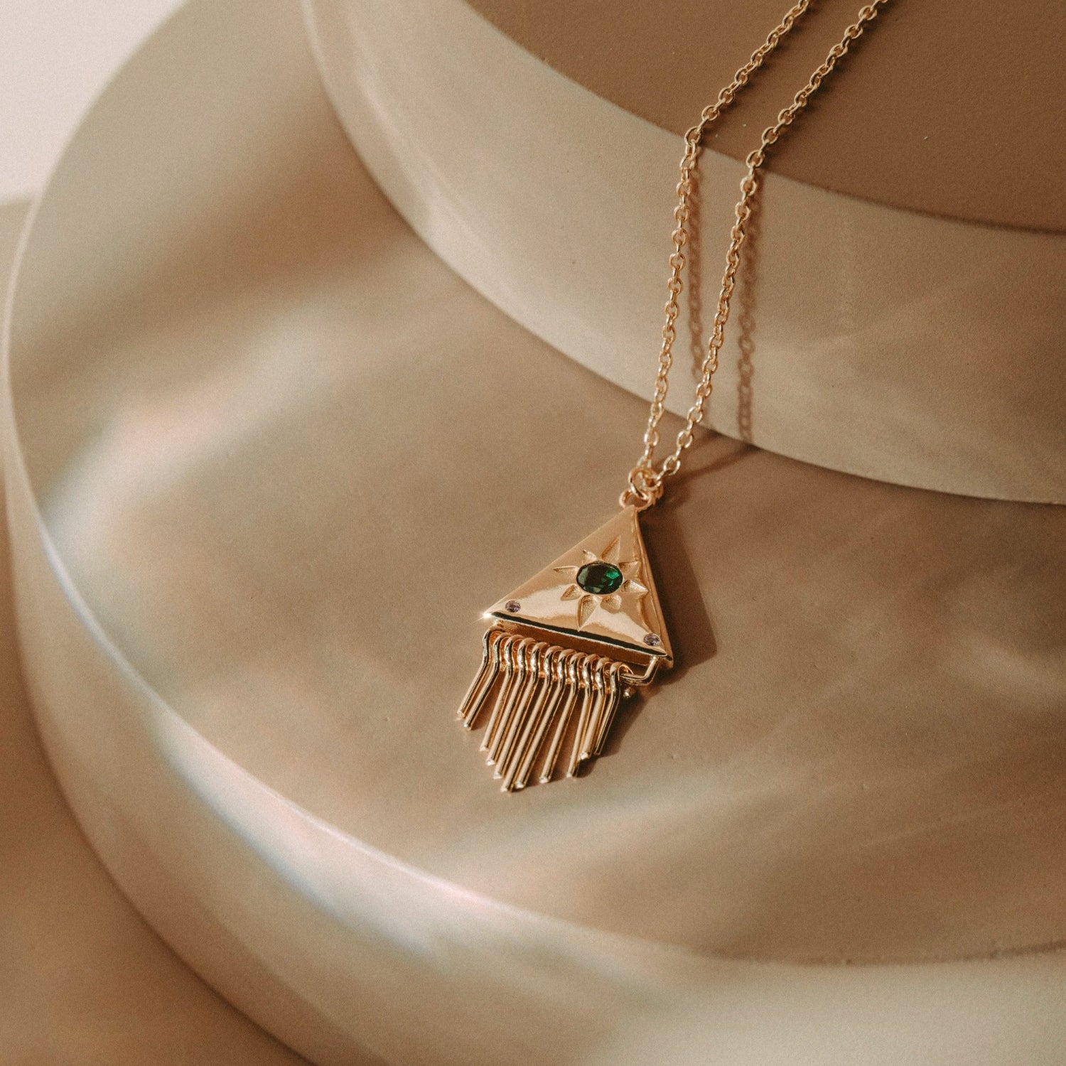 Etruscan Fringe Pendant