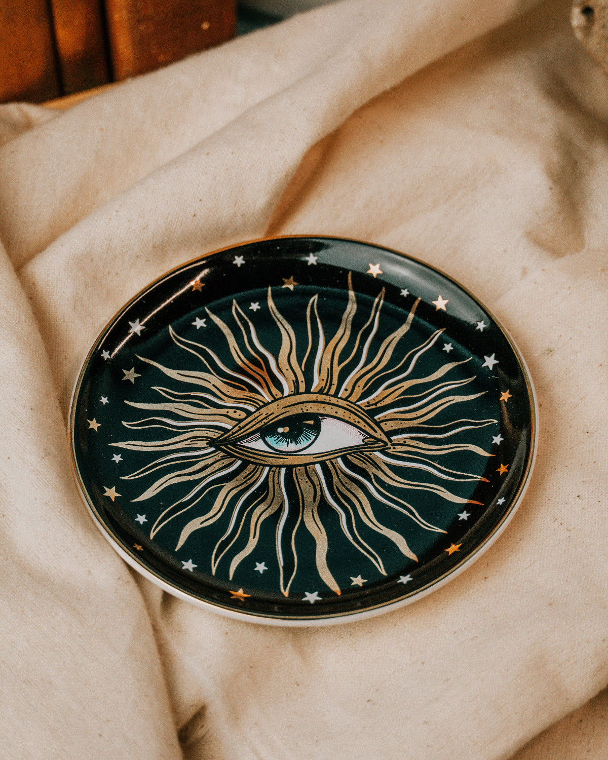 4" Round Trinket Dish - Pop Art