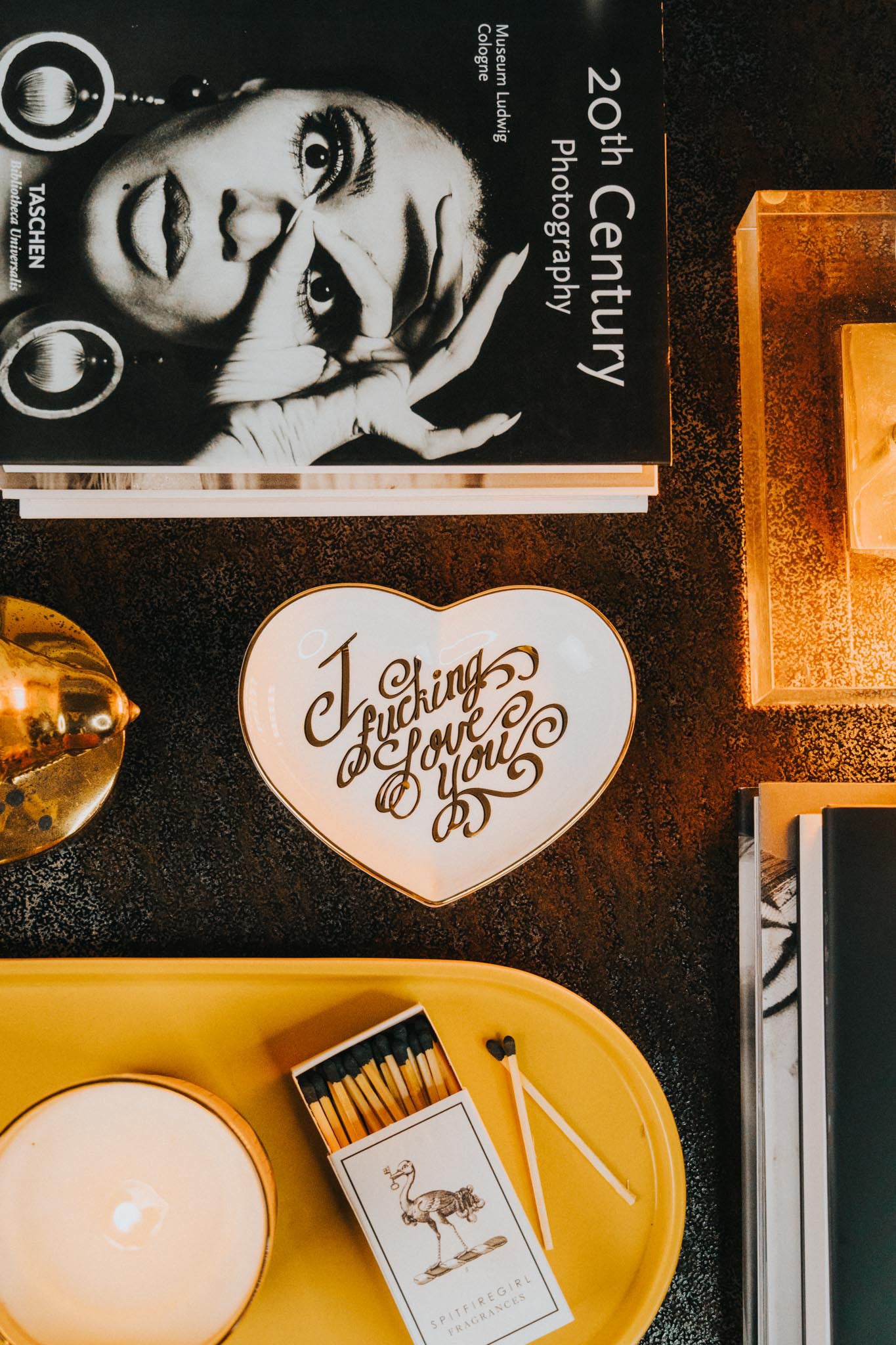 5" Ceramic Heart Dish - I Fucking Love You