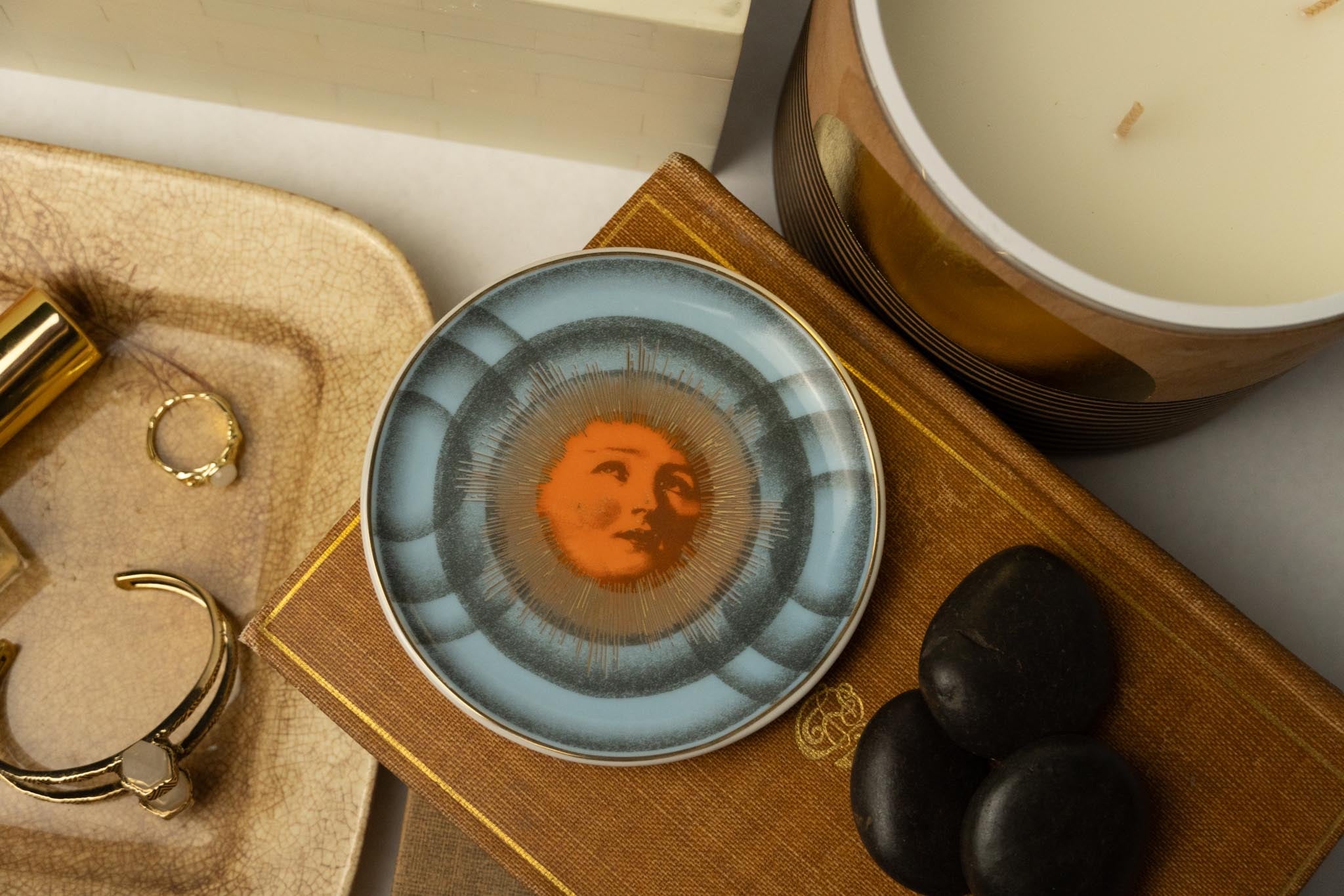 4" Round Trinket Dish - Cosmic Rising