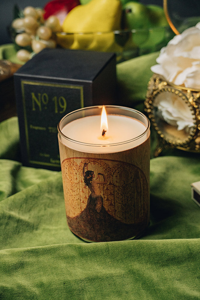Wood Candle No. 19 Muse