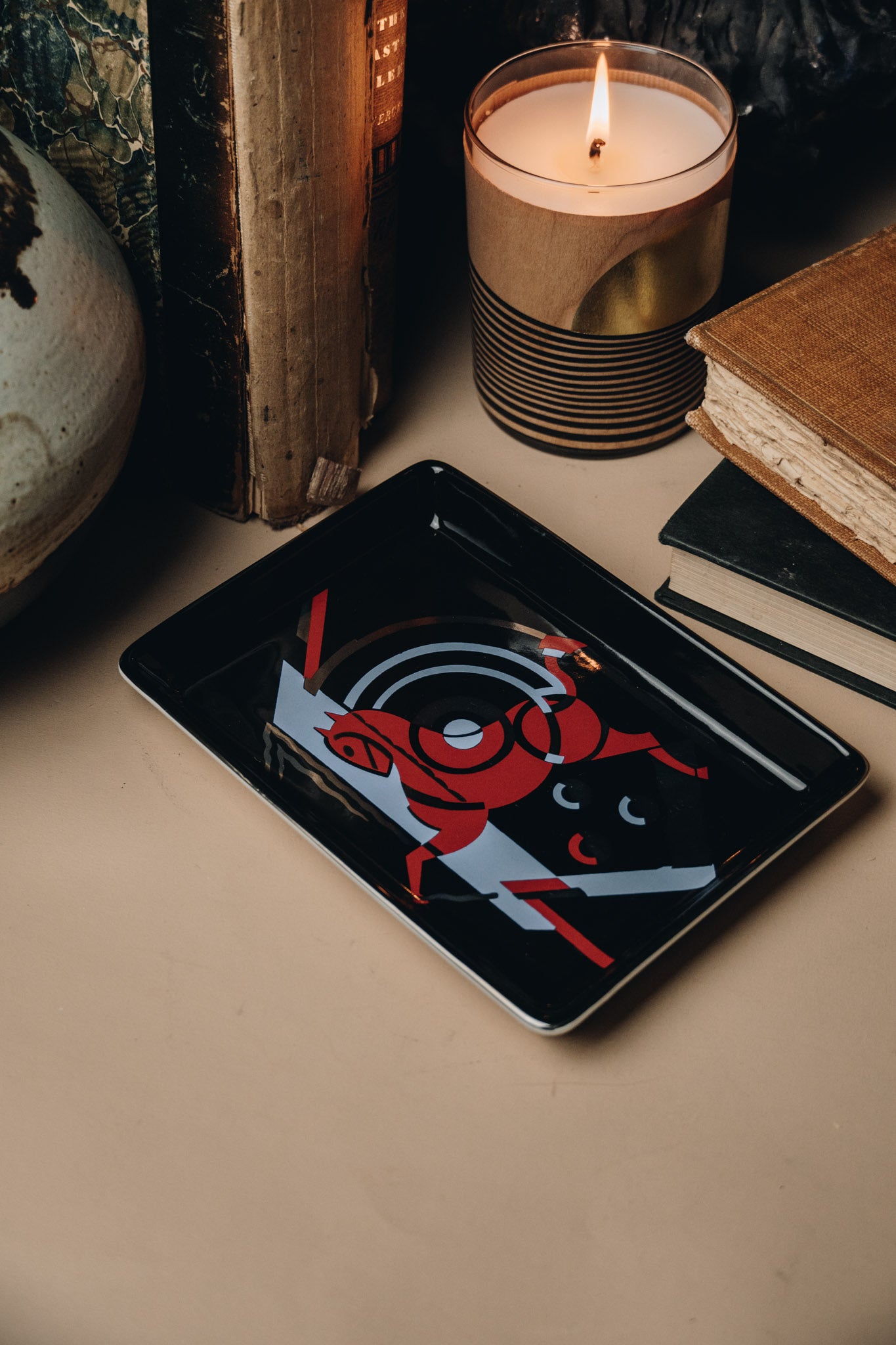 horse Ceramic Tray