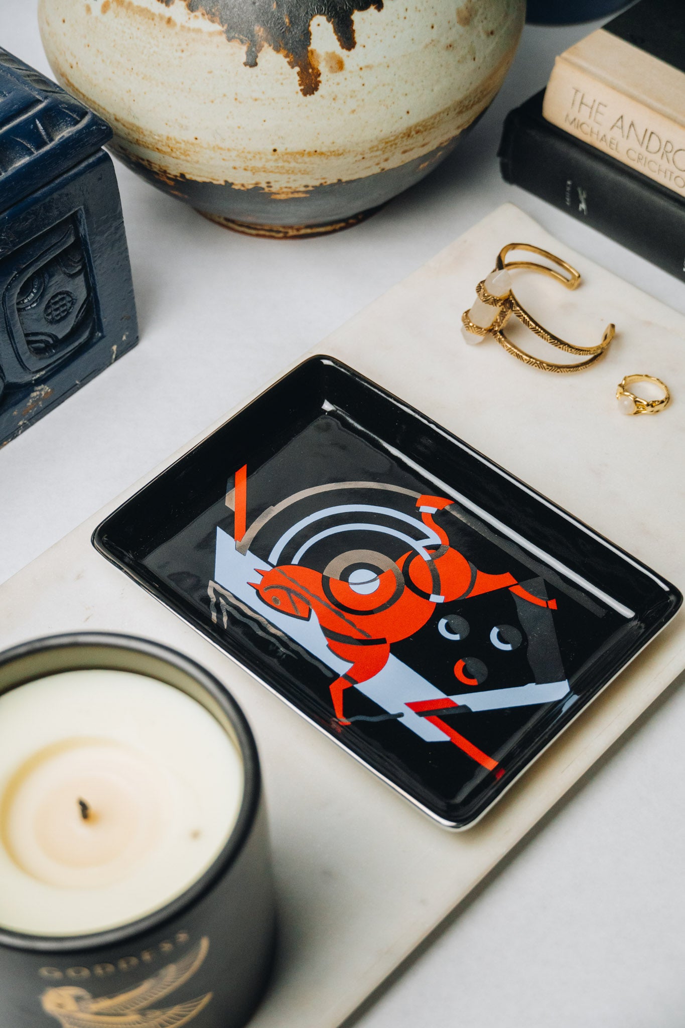 Stallion Ceramic Tray