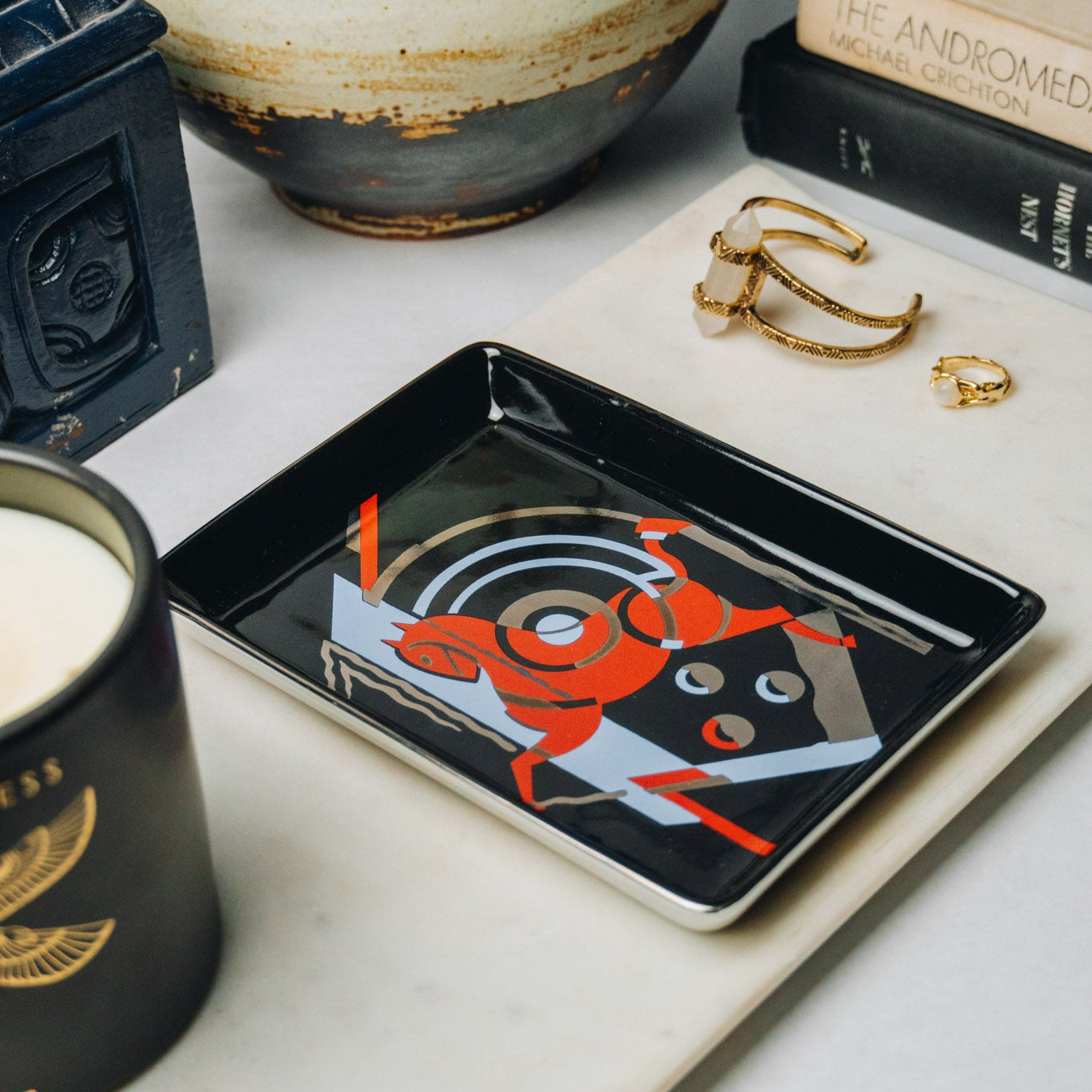 Stallion Ceramic Tray