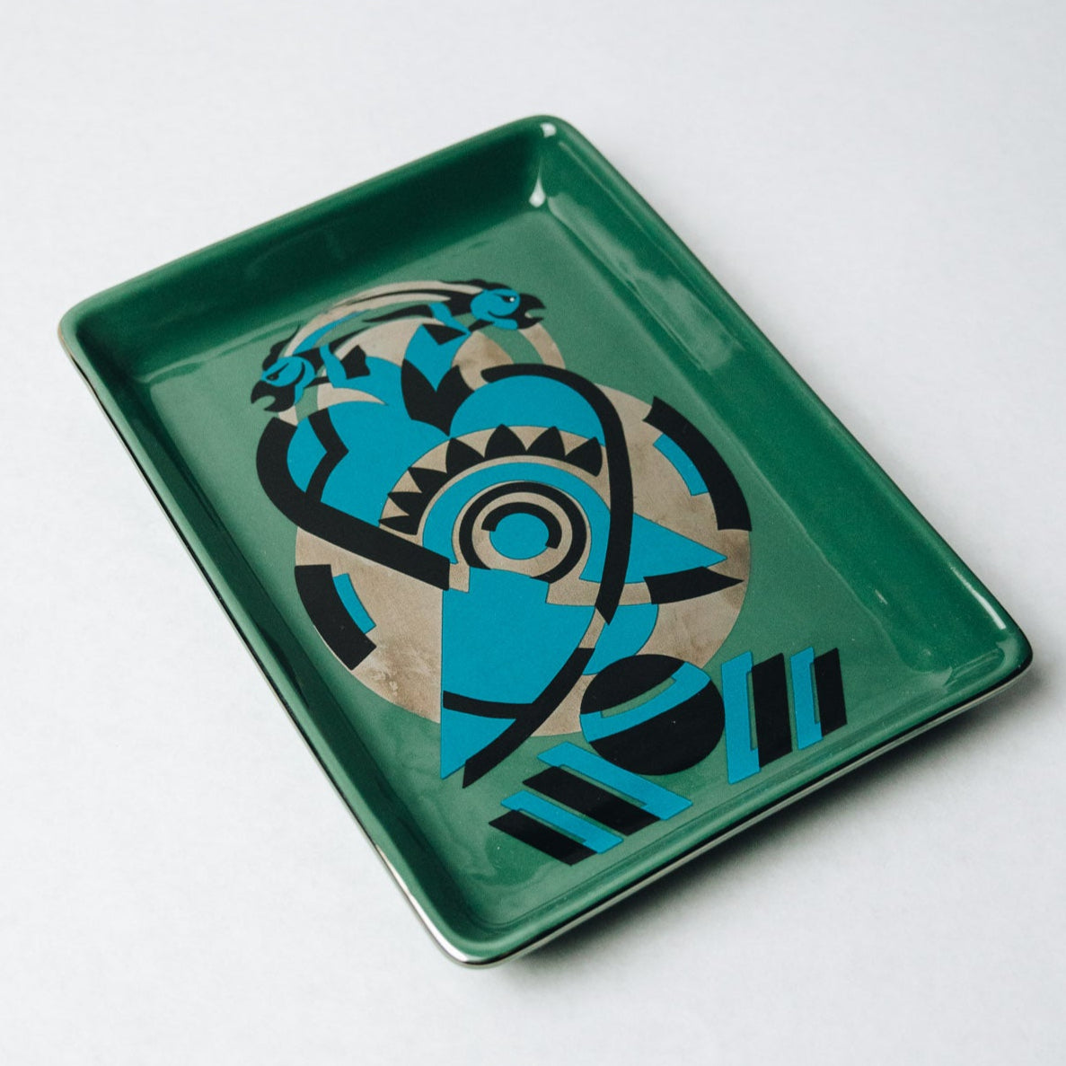 Two Birds Ceramic Tray