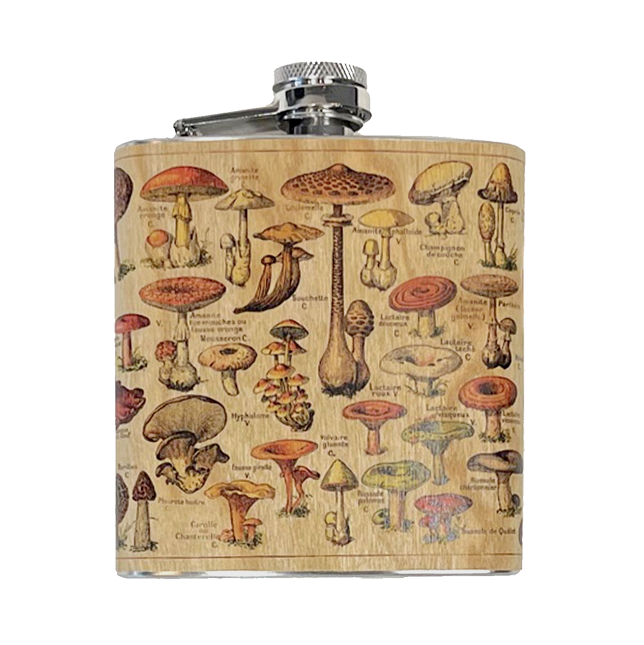 Wood Flask 6oz Desert Collection