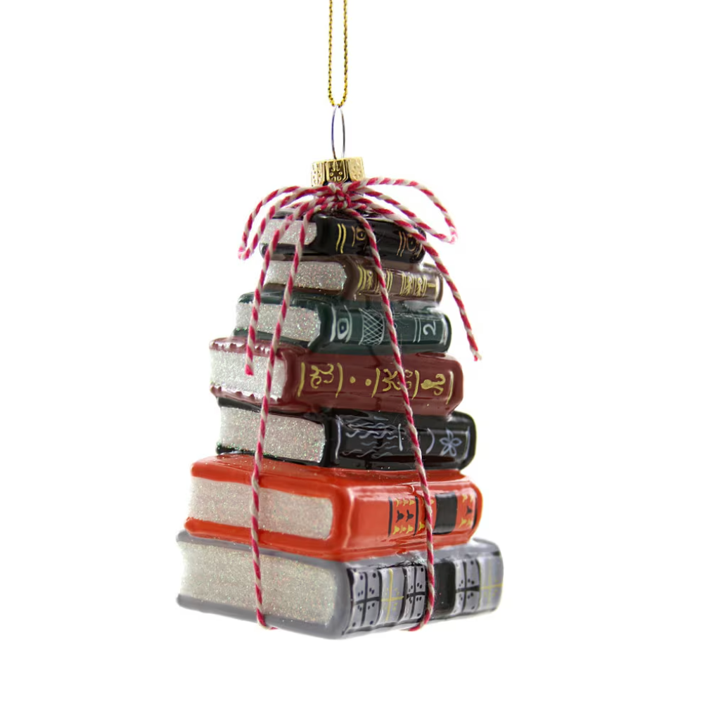 Stacked Tomes Ornament