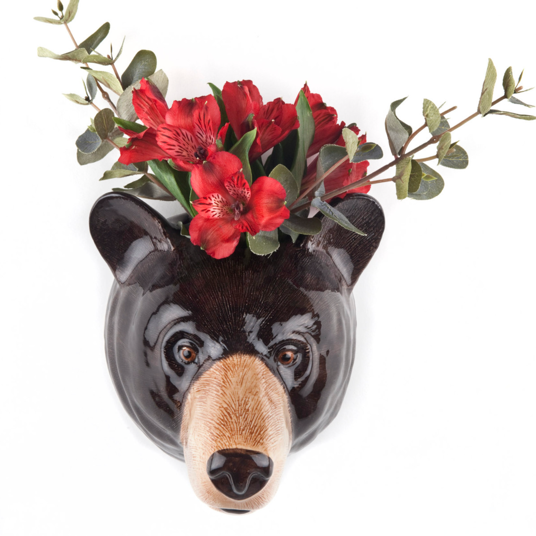 Black Bear Vase