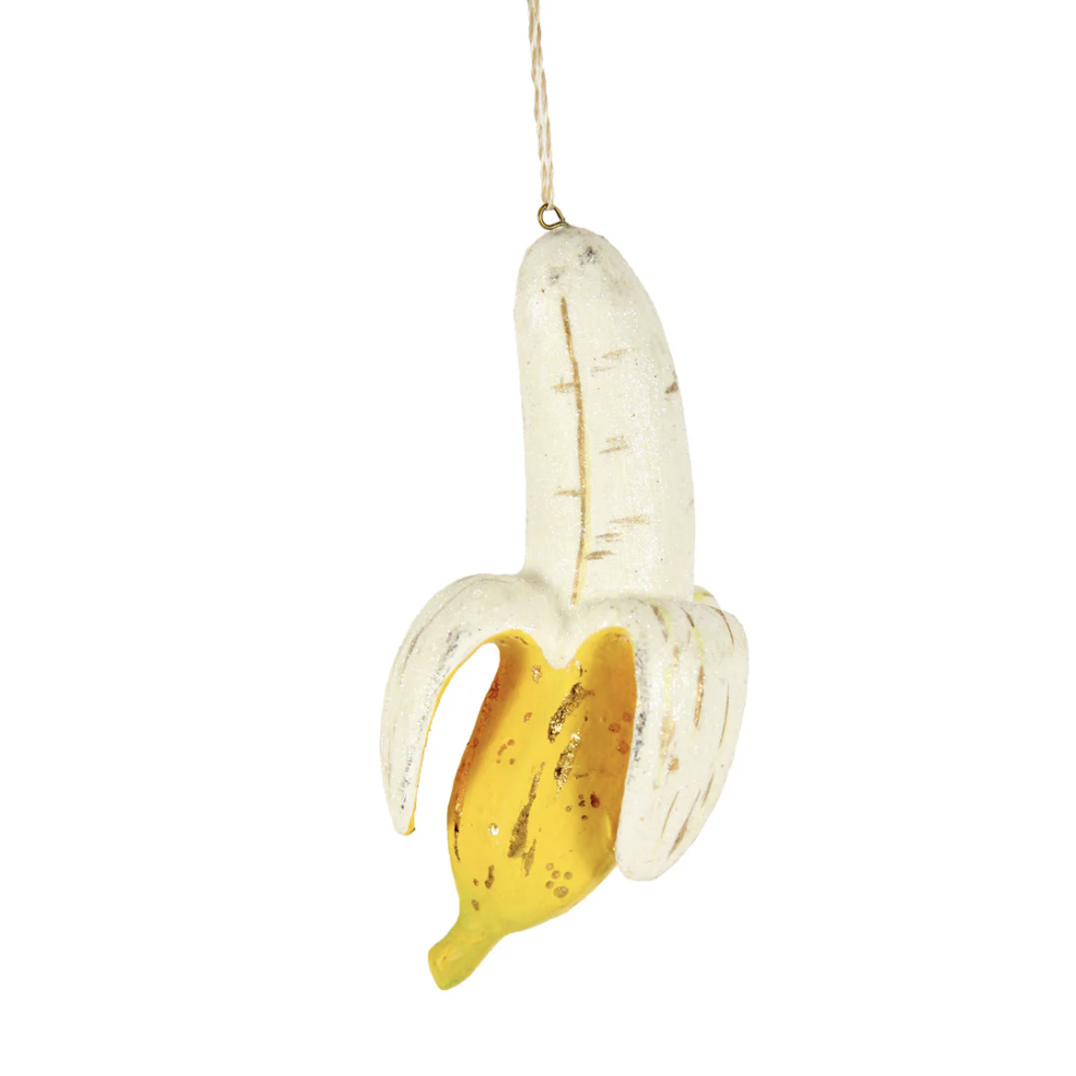 Peeled Banana Ornament