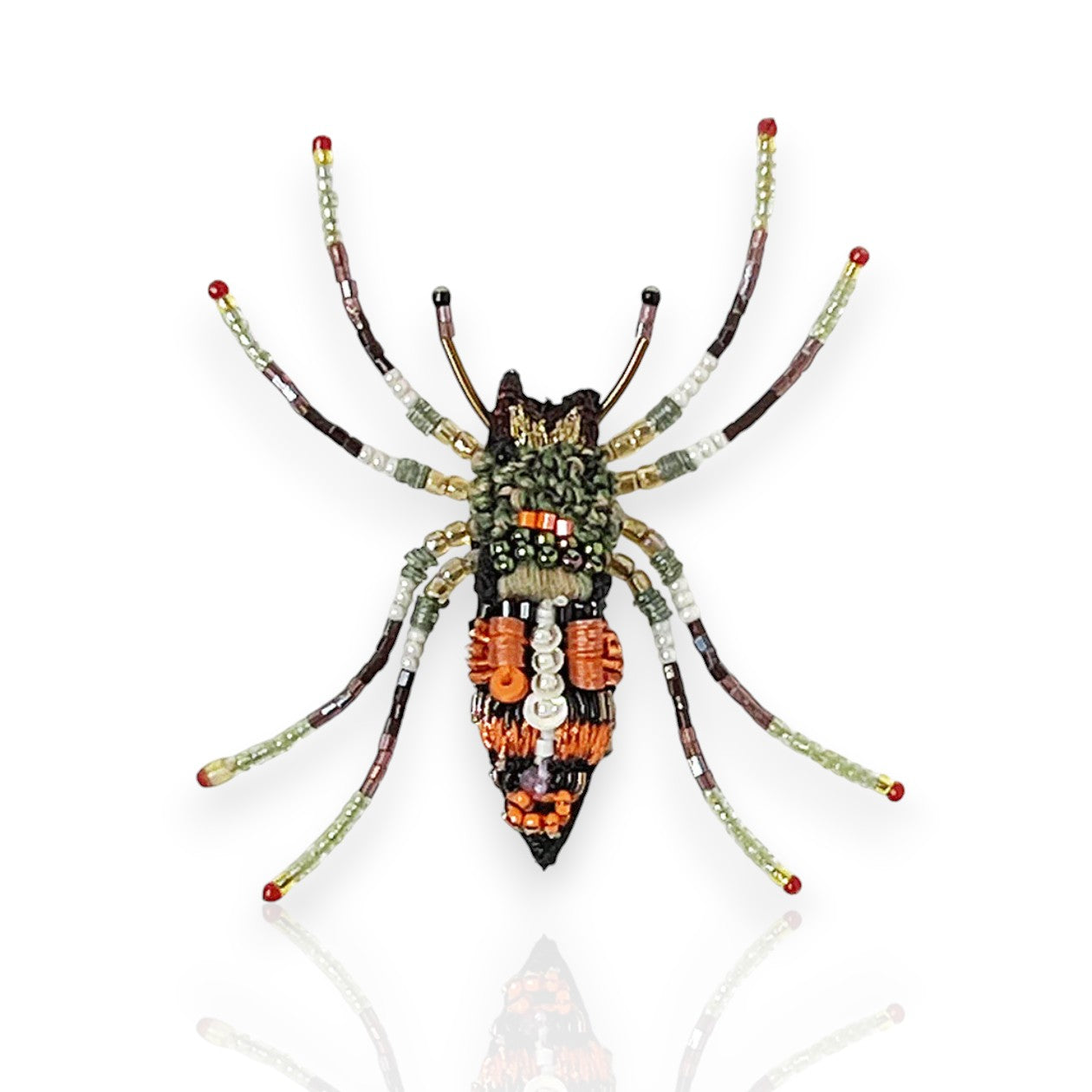 Hand Embroidered Brooches