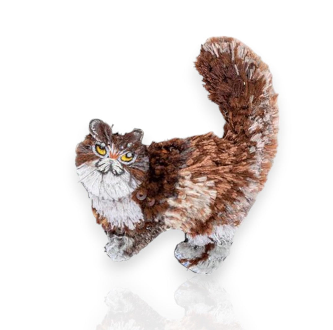 Hand Embroidered Brooches