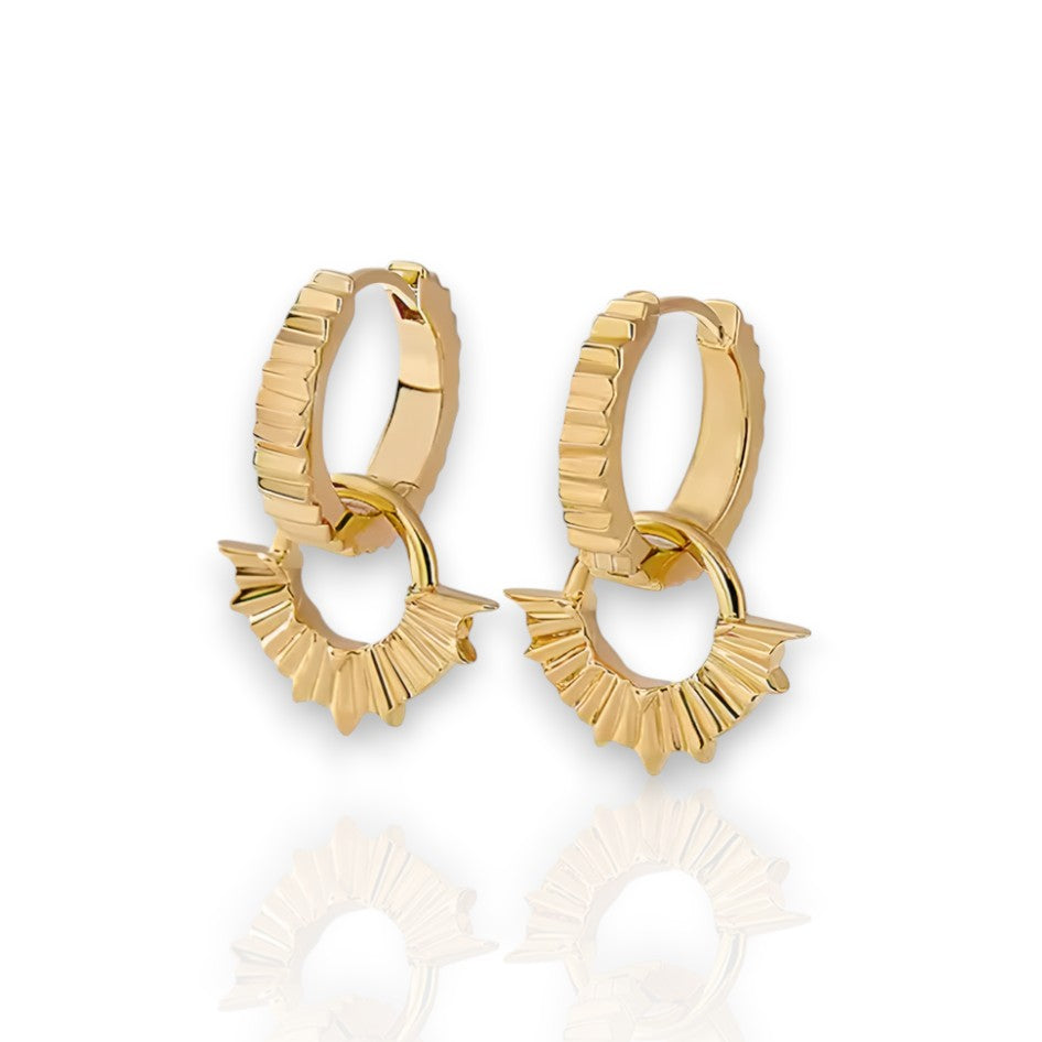 Solaris Hoop Earrings